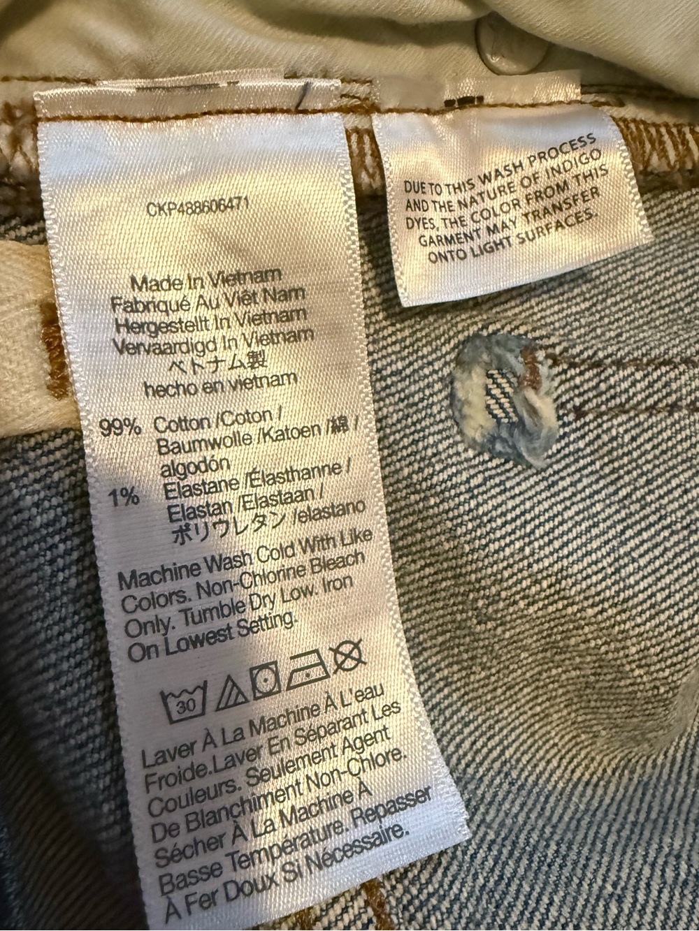 Madewell ’90s Modern Straight High Waist Medium Blue Wash Denim Jeans 25 NWT - Picture 8 of 11